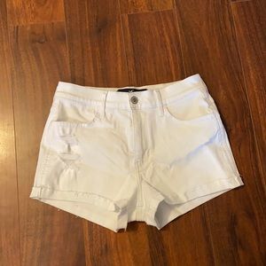 High rise short shorts